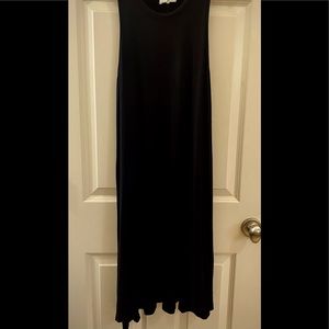 Lou & Grey sleeveless black dress Sz-S